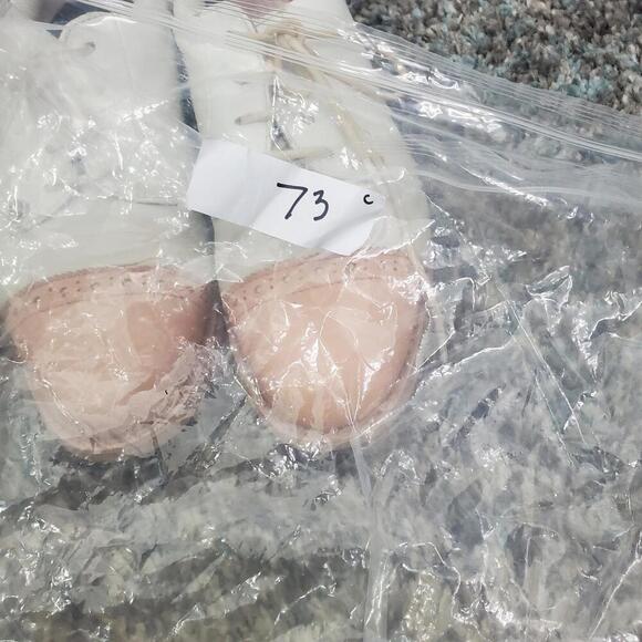 G Fore Golf Shoes Womens Size 8 Gallivanter Cap Toe Snow Blush Spikeless - Picture 12 of 12